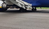 Gomme scoppiate a un aereo Ryanair, la pista di Orio è stata riaperta alle 19.30