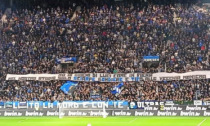 I giochi di luce al Gewiss Stadium dividono: la Curva Nord si oppone alla novità