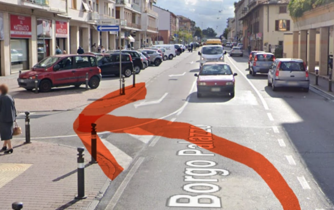 «Da via Borgo Palazzo si può svoltare in via Serassi?»: il dilemma scatena la bagarre