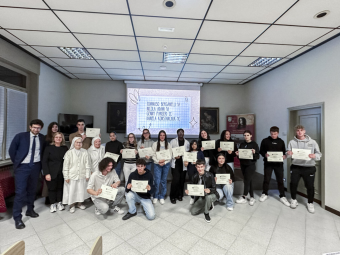Borse di studio all’Efp Sacra Famiglia di Seriate: «Al centro valori umani e competenze trasversali»