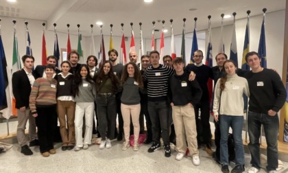 Venti giovani delle Acli di Bergamo in visita all'Europarlamento. E da Giorgio Gori