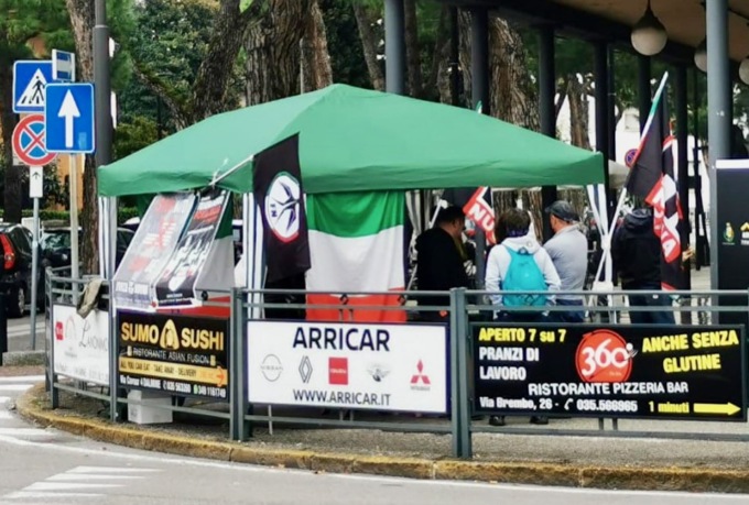 Dopo le (tante) polemiche, a Dalmine per i gazebo bisognerà dichiararsi antifascisti
