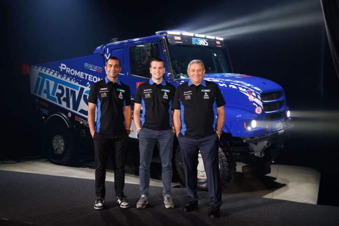 Italtrans pronta per la sua 16ª Dakar. Con un copilota d’eccezione: Danilo Petrucci