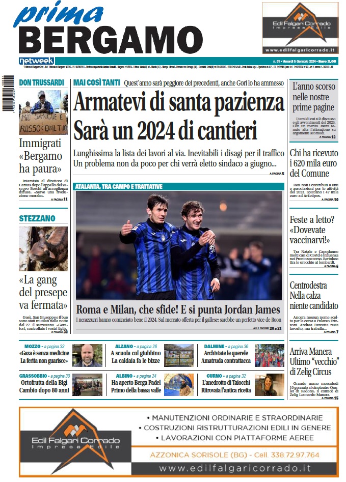 201 - PrimaBergamo 5 gennaio 2024