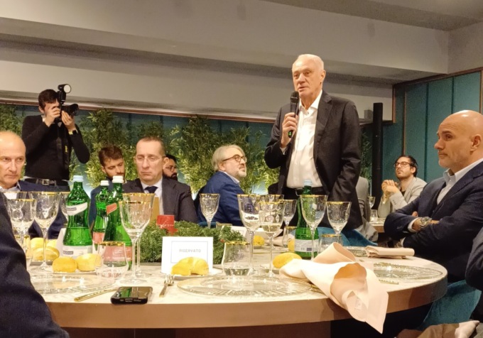 Il brindisi di Percassi: «Il 2024 è stato un anno straordinario, ma teniamo i piedi per terra»