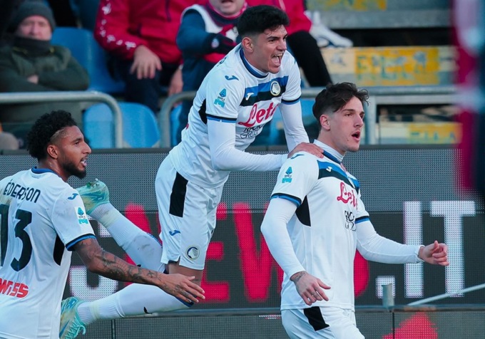 Zaniolo segna, Carnesecchi para ed è scritta la storia: a Cagliari la decima vittoria di fila