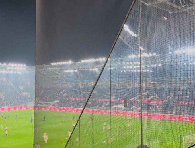 Gewiss Stadium, installata una rete per evitare il lancio di oggetti da parte dei tifosi ospiti
