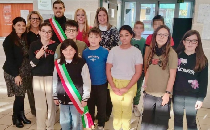 Sono stati eletti i sindaci dei ragazzi: Delia ha vinto a Levate, Justin a Osio Sopra