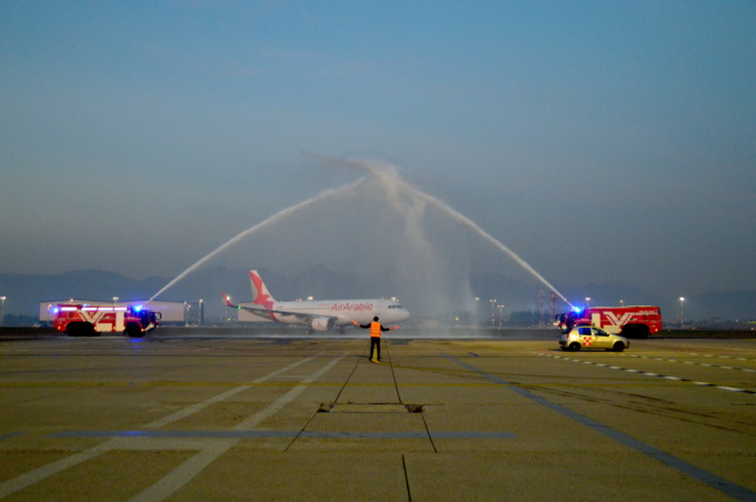 Inaugurata all’aeroporto di Orio la rotta per Fez in Marocco di Air Arabia