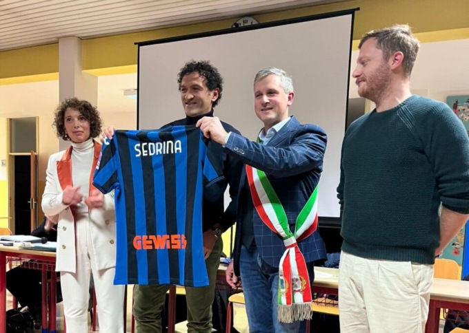 Cristian Raimondi ha ricevuto la cittadinanza onoraria a Sedrina, suo paese d’origine
