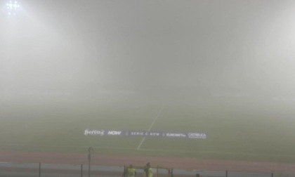 Nebbia fittissima a Caravaggio: rinviata la partita tra Atalanta U23 e Union Clodiense