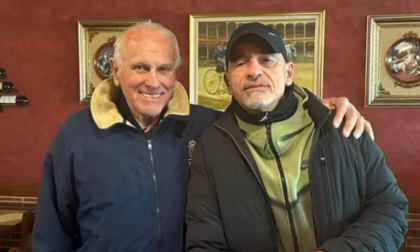 Eros Ramazzotti visita la Fondazione Bosis a Verdello e dona un cavallino alla Cascina Germoglio