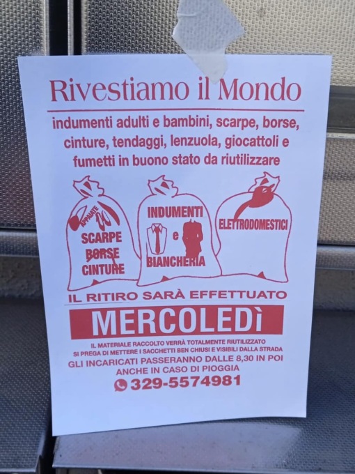 Falsi volantini per raccogliere indumenti, denunciati truffatori a Fontanella e Antegnate