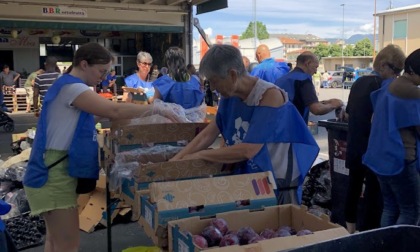 Oltre 169 tonnellate di cibo salvato (e donato) nel 2024 dalla Dispensa Sociale di Bergamo