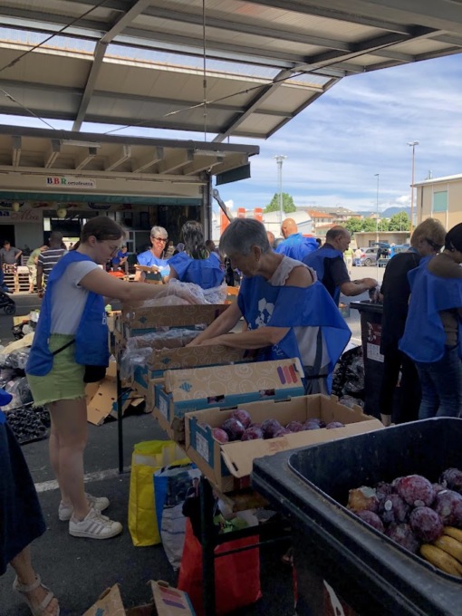 Oltre 169 tonnellate di cibo salvato (e donato) nel 2024 dalla Dispensa Sociale di Bergamo