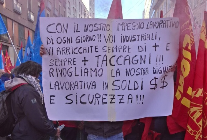 Alta adesione in Bergamasca allo sciopero dei metalmeccanici: «Ripartano le trattative»