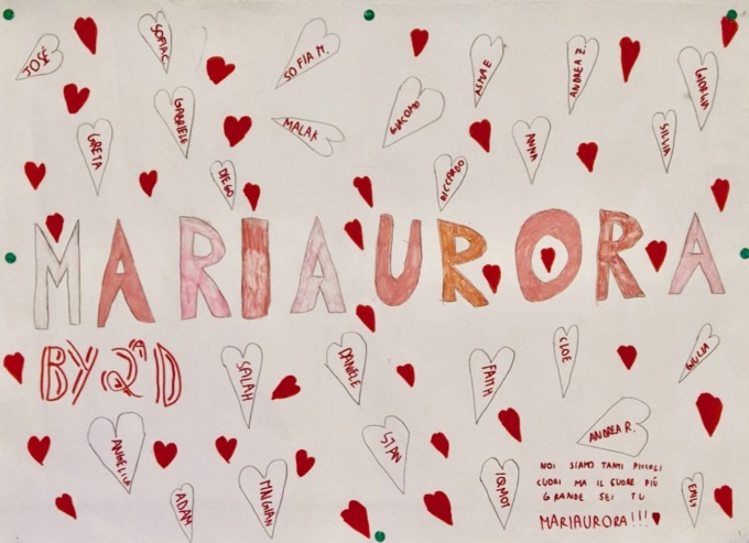 Lo straziante addio a Osio Sopra: «Mariaurora, quei ricordi resteranno indelebili»