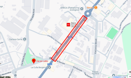 Dal 27 gennaio cambia ancora la circolazione tra Bergamo e Lallio per il cantiere e-Brt