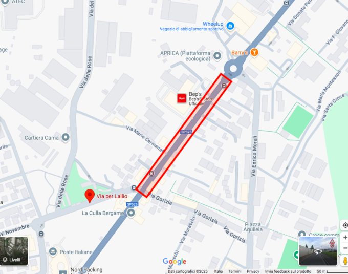 Dal 27 gennaio cambia ancora la circolazione tra Bergamo e Lallio per il cantiere e-Brt