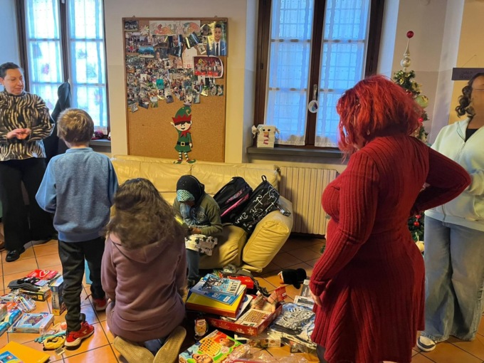 Un Babbo Natale speciale arriva per i bambini di Casa Chiara di Verdello con il “regalo sospeso”