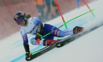 Sofia Goggia quinta nello slalom gigante di Kranjska Gora, in Slovenia. Fuori Federica Brignone