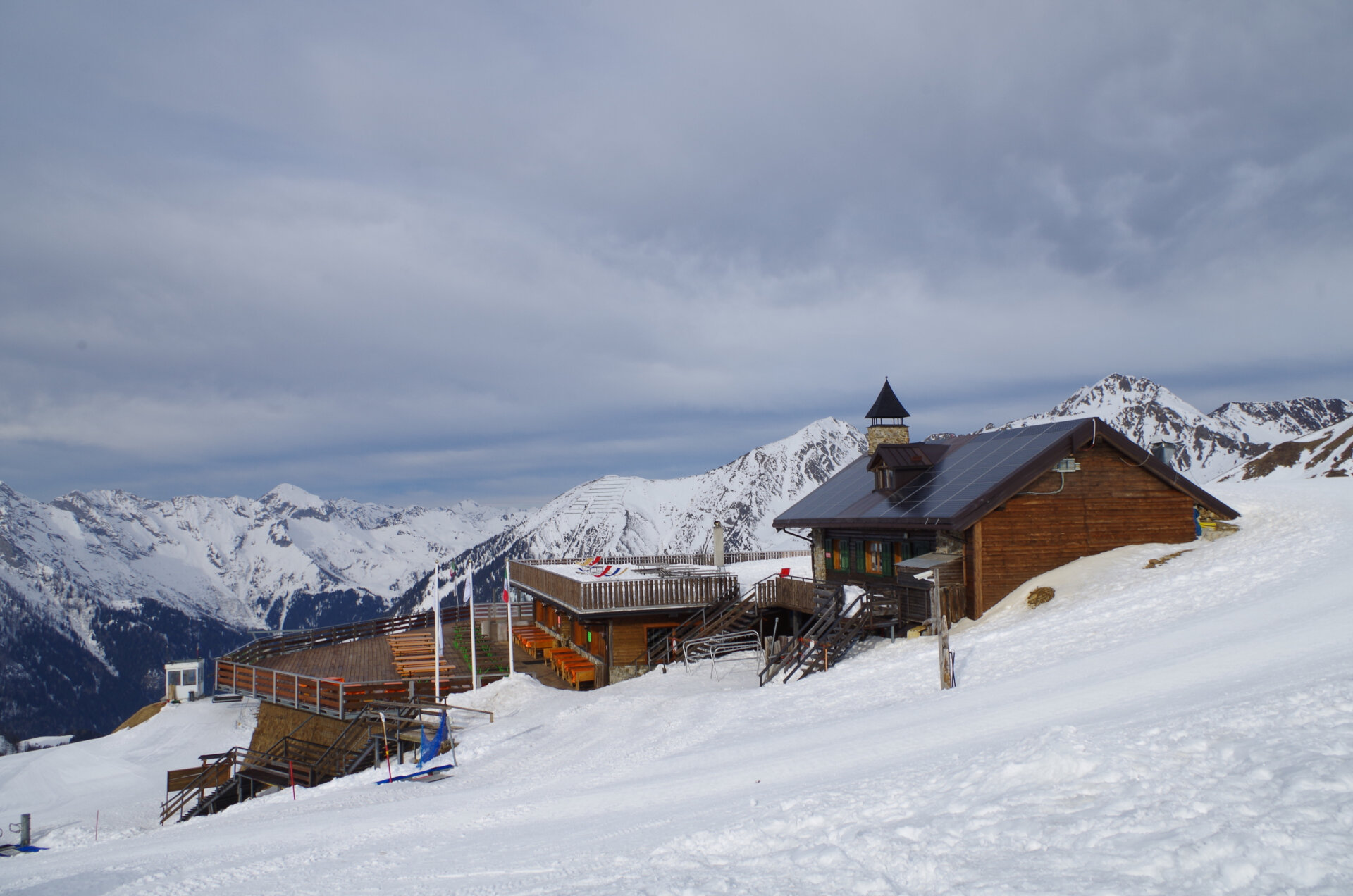 3 - Ciaspolata a Foppolo rifugio Terrazza Salomon