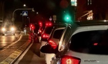 La protesta a Curno: «Per i negozi di via Fermi giù il fatturato del sessanta per cento»