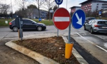 Migliorata la viabilità di accesso ai parcheggi dell'ospedale Papa Giovanni di Bergamo