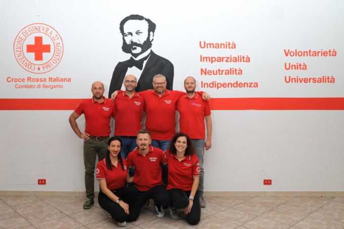 Alla Croce Rossa di Bergamo serve una sede provvisoria: lavori in quella di Loreto