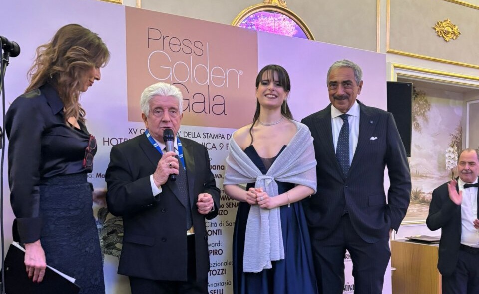 foto Sofia Caselli al Gala della Stampa del 9 febbraio 2025 1