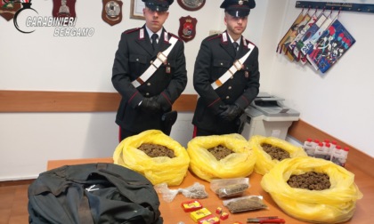 Maxi blitz antidroga nella Bergamasca: sequestrati oltre 3 kg di stupefacenti