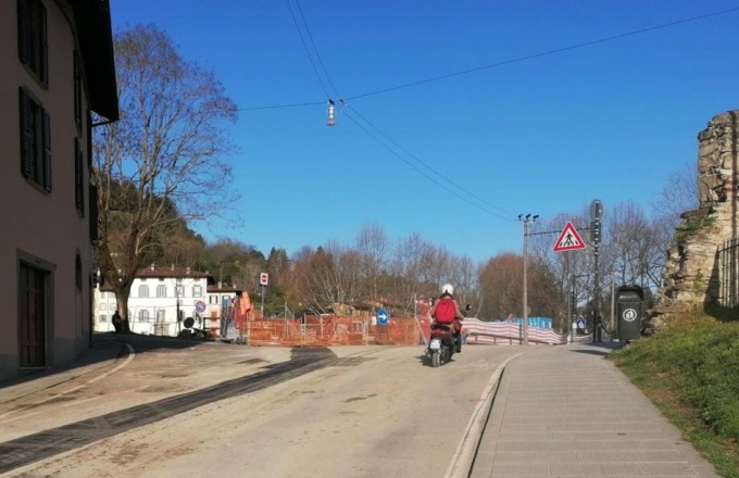 Riaperto il tratto di viale delle Mura alla Fara: si torna a circolare prima del previsto