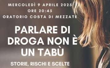 A Costa di Mezzate un incontro per parlare di droga. Perché farlo «non è un tabù»