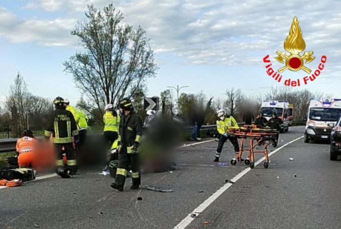 Moto falciate da un’automobilista brillo nel Bresciano, grave 55enne di Seriate