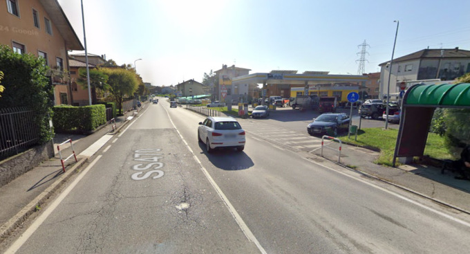 Una “voragine” pericolosa a Villa d’Almè: Anas interverrà entro aprile