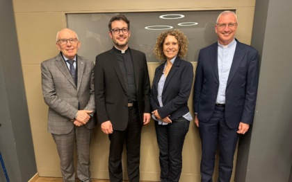 “Ponti di speranza” a Sotto il Monte: dopo la professoressa Maroun, la messa nella Cappella della Pace
