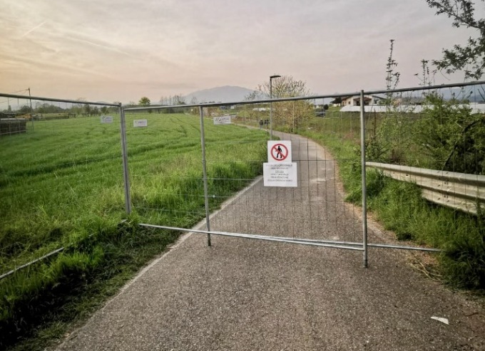 Chiusa per seicento giorni la pista ciclabile Dalmine-Treviolo: proteste delle opposizioni