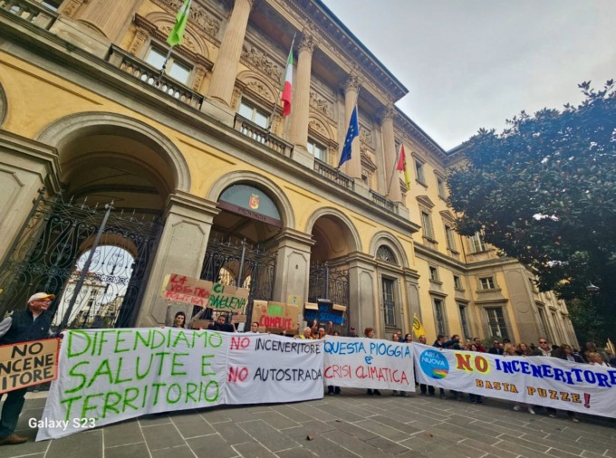 Finalmente anche Bergamo si schiera: no al termovalorizzatore della Montello