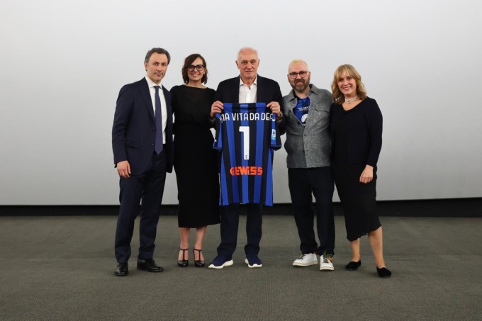 Percassi alla prima del docufilm sul trionfo dell’Atalanta: «Speriamo Gasperini rimanga»