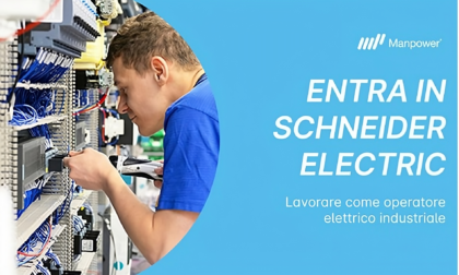 Lavorare come operatore elettrico industriale: entra in Schneider Electric con Manpower