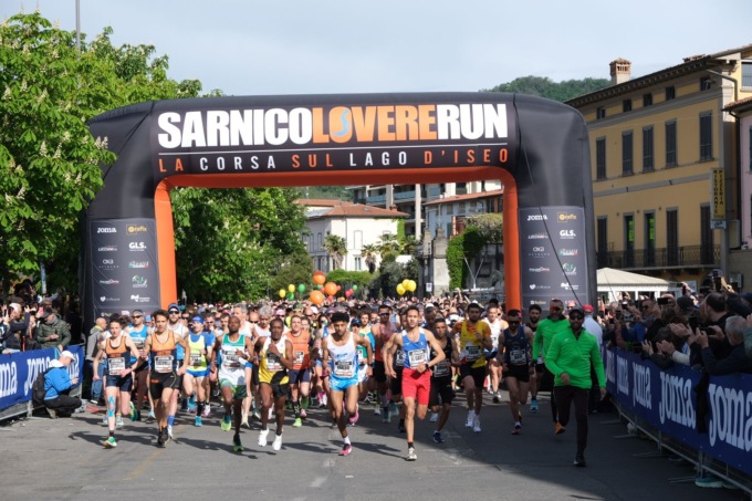 Boom di iscrizioni per la Sarnico-Lovere: in cinquemila alla tredicesima edizione