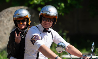 Motori d’epoca, stile e solidarietà: Bergamo ha ospitato il Distinguished Gentleman's Ride 2025