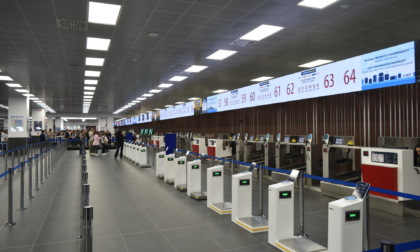 Aeroporto di Orio, nuova area check-in: operativi altri trenta banchi (22 automatici)