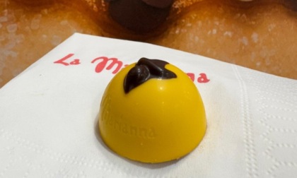 I nuovi cioccolatini "polenta e osei" della Marianna vanno a ruba al TuttoFood di Milano