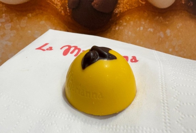 I nuovi cioccolatini “polenta e osei” della Marianna vanno a ruba al TuttoFood di Milano