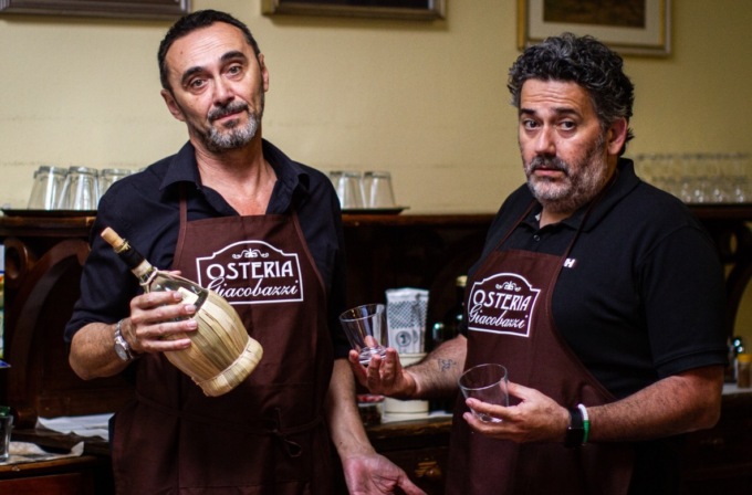 Giacobazzi trasforma la ChorusLife Arena nella “sua” osteria