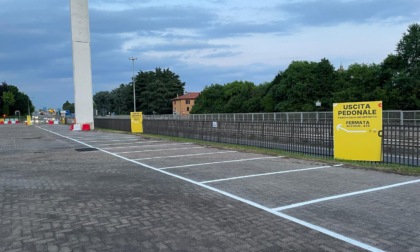 Aperto il nuovo parcheggio di interscambio in via San Bernardino: 150 posti gratis