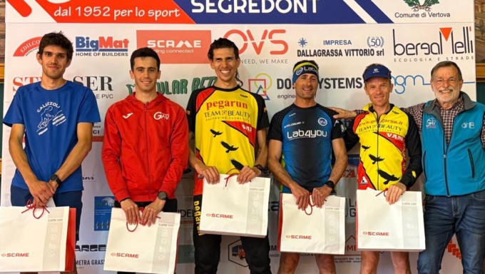 Trail del Segredont, a Vertova trionfano (tra tanti iscritti) Luca Arrigoni e Francesca Crippa