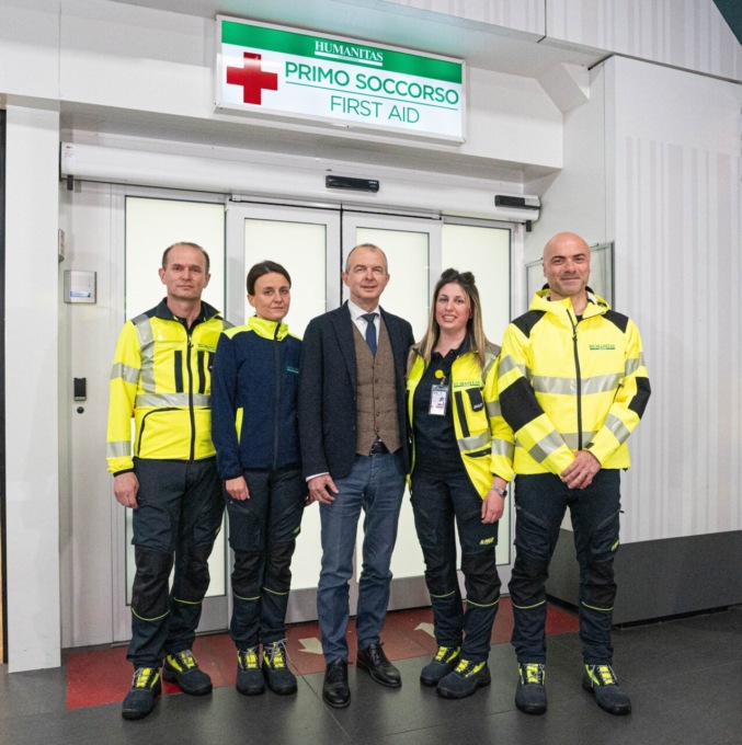 Sacbo affida il primo soccorso dell’aeroporto di Orio alla squadra di Humanitas Gavazzeni