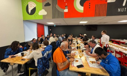Post-partita solidale per Chei de la Coriera: in 41 dopo Monza sono stati da PizzAut